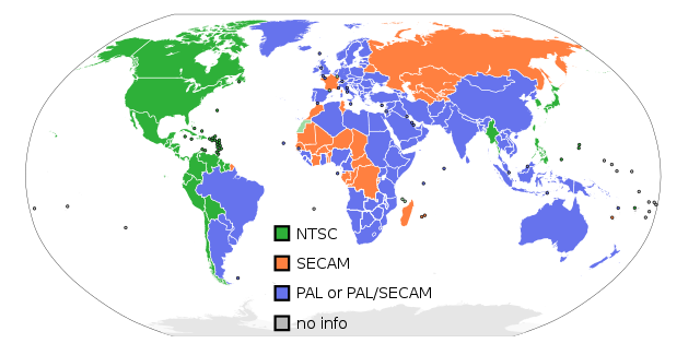 NTSC Around The World